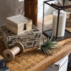 Wolf-Möbel Étagère Iron I - Manguier massif / Fer -Meubles de salle à manger Soldes Magasin 1000104113 191024 17544400019 MOOD DETAILS P000000001000104113 mood