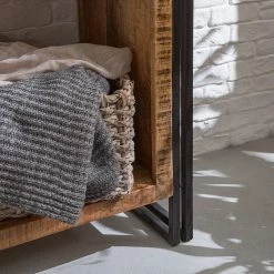 Wolf-Möbel Étagère Iron II - Manguier massif / Fer -Meubles de salle à manger Soldes Magasin 1000104117 191024 17544700032 MOOD DETAILS P000000001000104117 mood