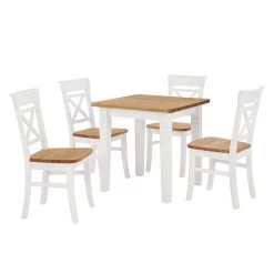 Maison Belfort Table Fjord III - (extensible) Pin massif - Pin coloris lessivé / Pin blanc -Meubles de salle à manger Soldes Magasin 1000104260 211122 08320300227 DETAILS P000000001000104260