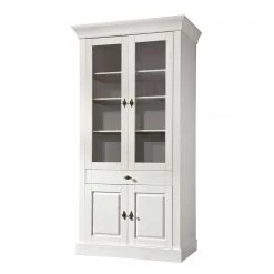 Maison Belfort Vitrine Bergen III - Pin massif - Epicéa blanc