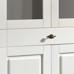 Maison Belfort Vitrine Bergen III - Pin massif - Epicéa blanc -Meubles de salle à manger Soldes Magasin 1000104279 211122 08320300296 DETAILS P000000001000104279