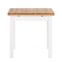 Maison Belfort Table extensible Karley - Epicéa blanc / Epicéa lessivé - 77 x 77 cm -Meubles de salle à manger Soldes Magasin 1000104316 211122 08320500498 DETAILS P000000001000104316