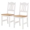 Chaises Bastide (lot de 2) - Epicéa blanc / Epicéa lessivé