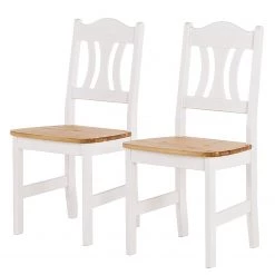 Chaises Bastide (lot de 2) - Epicéa blanc / Epicéa lessivé