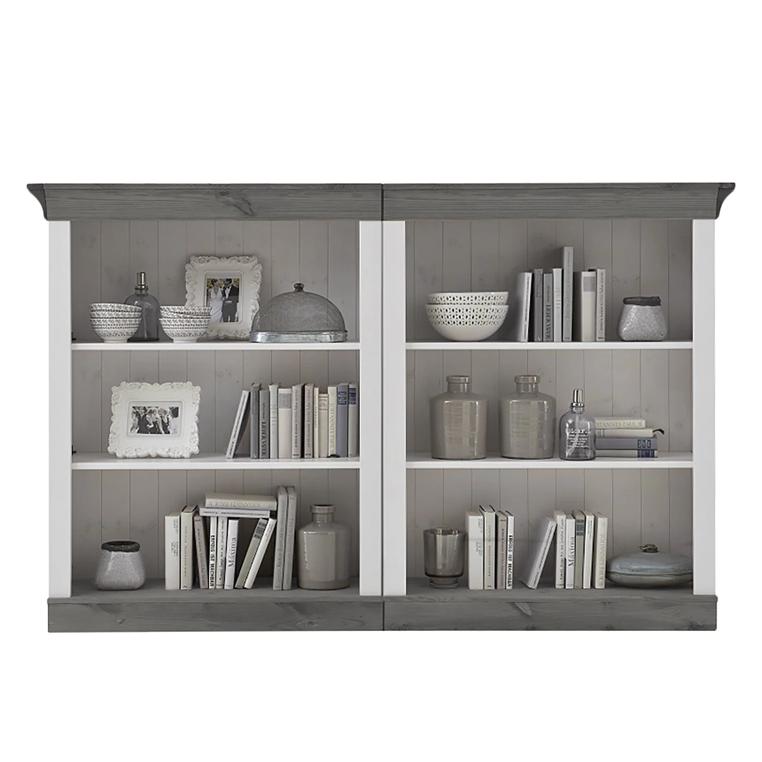 Maison Belfort Bibliothèque Bergen III - Epicéa blanc / Epicéa gris 1 Maison Belfort Bibliothèque Bergen III - Epicéa blanc / Epicéa gris