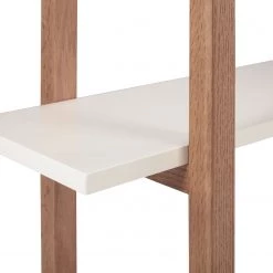 Mørteens Étagère Store I - Partiellement en chêne massif - Blanc / Chêne -Meubles de salle à manger Soldes Magasin 1000113301 180905 07483204 GALLERYIMAGES P000000001000113301