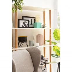 Mørteens Etagère Lindholm IV - Blanc - 160 x 168 cm 23 Mørteens Etagère Lindholm IV - Blanc - 160 x 168 cm -Meubles de salle à manger Soldes Magasin 1000113304 181115 14285431 GALLERYIMAGES P000000001000113304