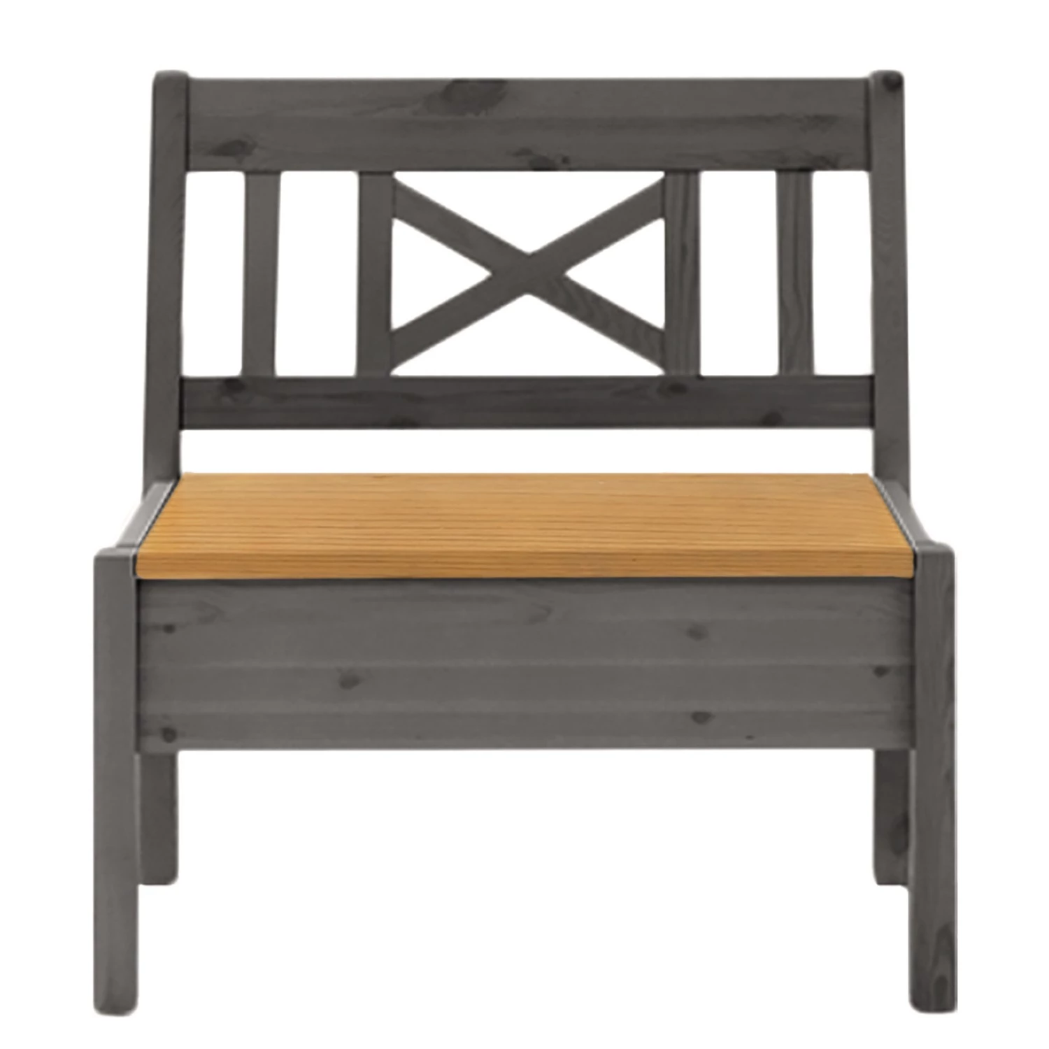 Maison Belfort Banc Fjord sans accoudoirs - Epicéa gris / Epicéa lessivé - Largeur : 84 cm 1 Maison Belfort Banc Fjord sans accoudoirs - Epicéa gris / Epicéa lessivé - Largeur : 84 cm