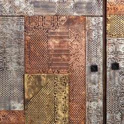 Wolf-Möbel Buffet Orient - Acacia massif / Métal - Multicolore -Meubles de salle à manger Soldes Magasin 1000114122 200512 14063600028 DETAILS P000000001000114122