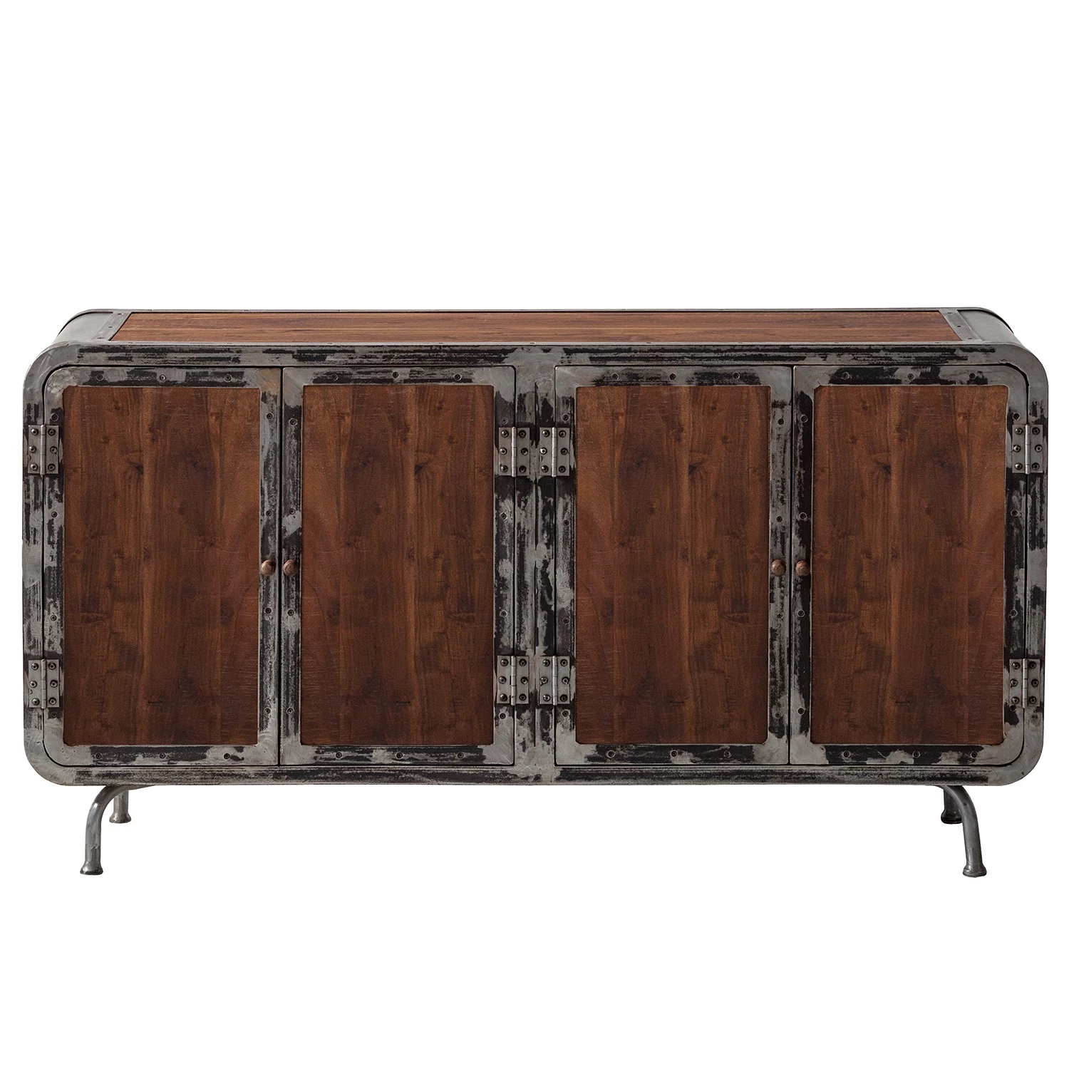 Ars manufacti Buffet Wharton II - Partiellement en acacia massif / Acier 5 Ars manufacti Buffet Wharton II - Partiellement en acacia massif / Acier – Image 5