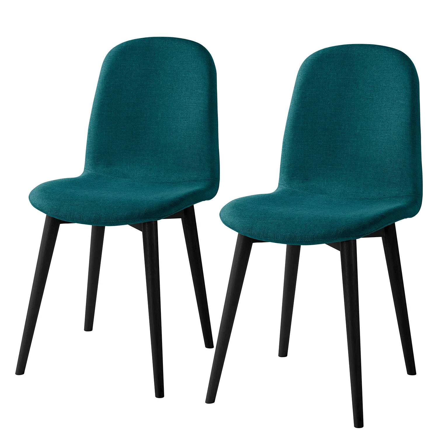 Studio Copenhagen Chaises Warka II (lot de 2) - Tissu 1 Studio Copenhagen Chaises Warka II (lot de 2) - Tissu