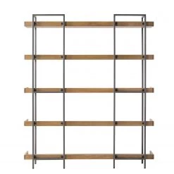 Ars manufacti Bibliothèque Dharai II - Placage en bois véritable / Métal - Chêne / Argenté 17 Ars manufacti Bibliothèque Dharai II - Placage en bois véritable / Métal - Chêne / Argenté -Meubles de salle à manger Soldes Magasin 1000117167 180626 09565309 GALLERYIMAGES P000000001000117167