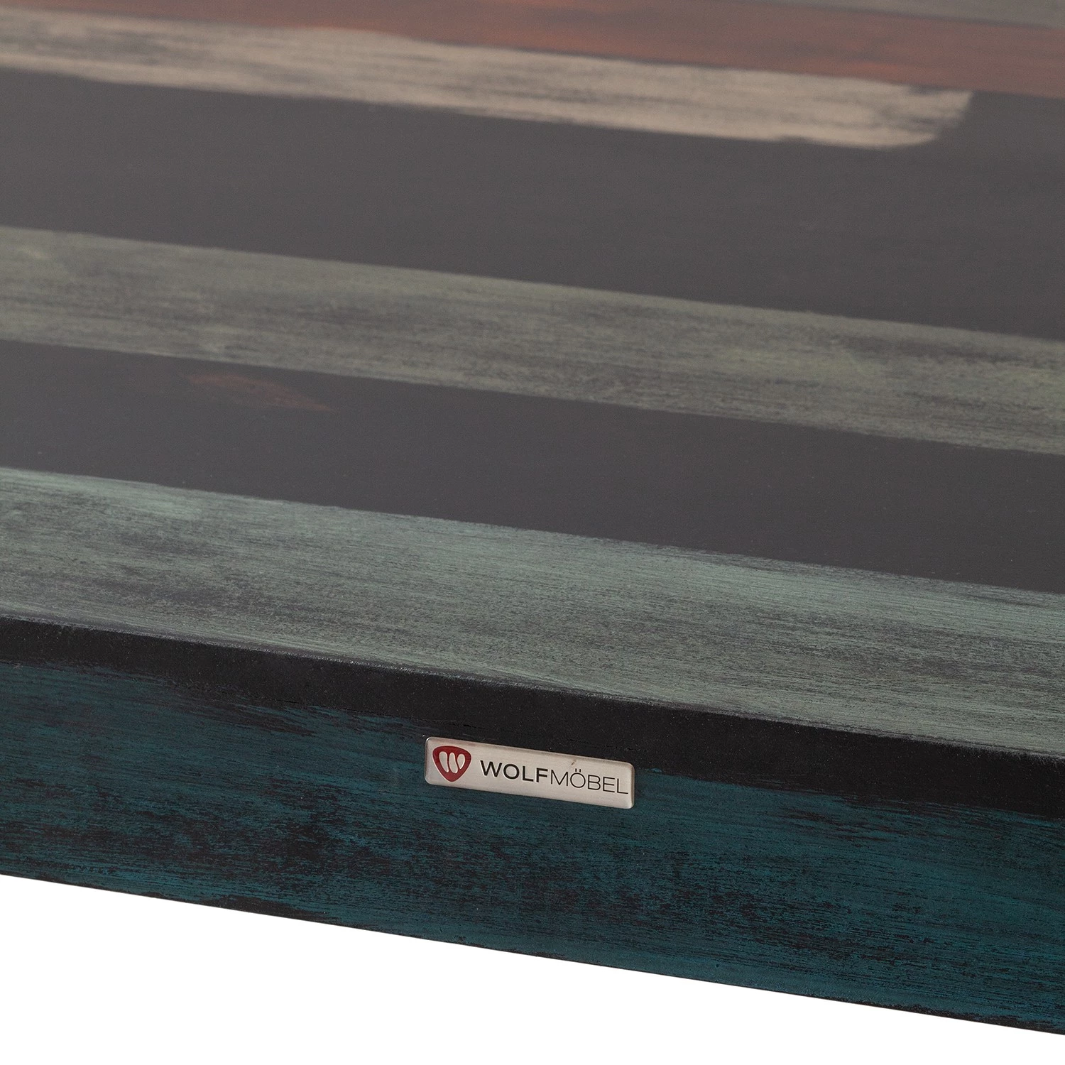 Wolf-Möbel Table Goa II - Partiellement en manguier massif - Manguier marron foncé 10 Wolf-Möbel Table Goa II - Partiellement en manguier massif - Manguier marron foncé – Image 10