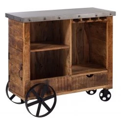 Ars manufacti Bar Kandar - Manguier massif / Métal - Manguier / Argenté 26 Ars manufacti Bar Kandar - Manguier massif / Métal - Manguier / Argenté -Meubles de salle à manger Soldes Magasin 1000117957 200706 14352600023 DETAILS P000000001000117957