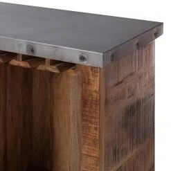 Ars manufacti Bar Kandar - Manguier massif / Métal - Manguier / Argenté 32 Ars manufacti Bar Kandar - Manguier massif / Métal - Manguier / Argenté -Meubles de salle à manger Soldes Magasin 1000117957 200706 14353300029 DETAILS P000000001000117957