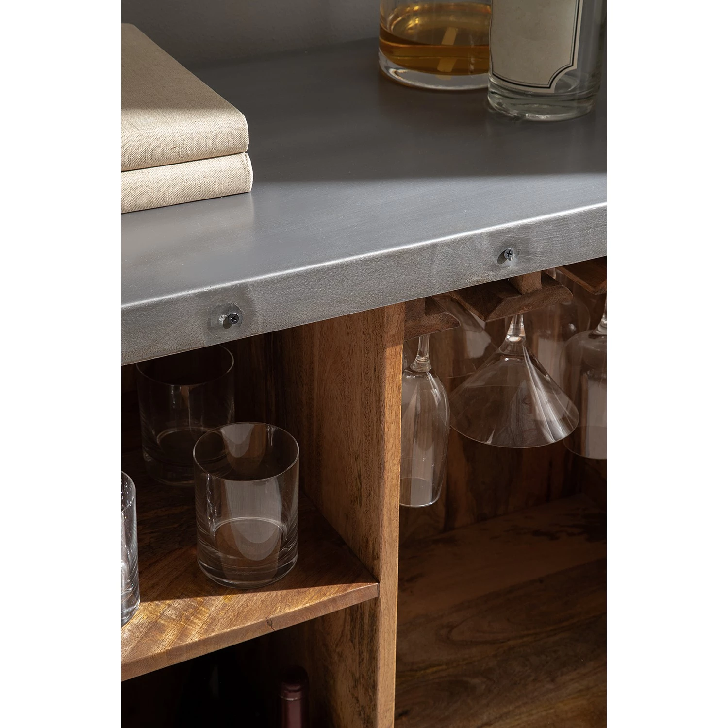 Ars manufacti Bar Kandar - Manguier massif / Métal - Manguier / Argenté 21 Ars manufacti Bar Kandar - Manguier massif / Métal - Manguier / Argenté – Image 21