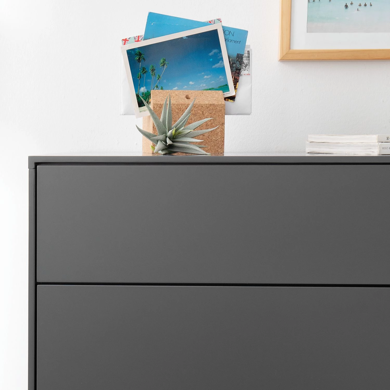 Mørteens Commode Lindholm I - Partiellement en chêne massif - Gris 11 Mørteens Commode Lindholm I - Partiellement en chêne massif - Gris – Image 11