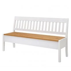 Maison Belfort Banc Boston I - Epicéa blanc / Epicéa lessivé - Largeur : 169 cm