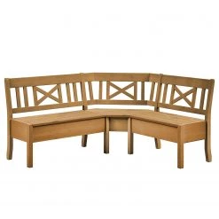 Maison Belfort Banc d'angle Fjord - Epicéa lessivé - 170 x 147 cm