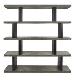 Temahome Étagère Detroit - Imitation béton / Noir mat - Hauteur : 172 cm 13 Temahome Étagère Detroit - Imitation béton / Noir mat - Hauteur : 172 cm -Meubles de salle à manger Soldes Magasin 1000119829 201016 13245200247 DETAILS P000000001000119829