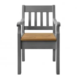 Maison Belfort Chaise à accoudoirs Boston - Pin massif