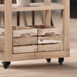 Ars manufacti Desserte Sordio II - Acacia massif -Meubles de salle à manger Soldes Magasin 1000121883 211221 133106000046 DETAILS P000000001000121883