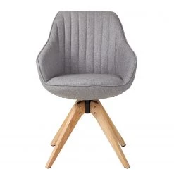 Mørteens Chaise à accoudoirs Ermelo II - rotatif - Tissu / Chêne massif - 1 set -Meubles de salle à manger Soldes Magasin 1000123214 180620 09185903 GALLERYIMAGES P000000001000123214