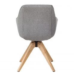 Mørteens Chaise à accoudoirs Ermelo II - rotatif - Tissu / Chêne massif - 1 set -Meubles de salle à manger Soldes Magasin 1000123214 180620 09190005 GALLERYIMAGES P000000001000123214