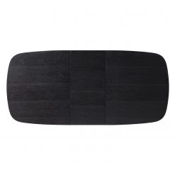 Studio Copenhagen Table extensible Moyo - Placage Chêne/ Métal - Chêne noir / Noir -Meubles de salle à manger Soldes Magasin 1000123490 190131 15480600015 GALLERYIMAGES P000000001000123490