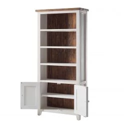 Maison Belfort Étagère Balignton I - Blanc / Pin -Meubles de salle à manger Soldes Magasin 1000123499 211116 12462000083 DETAILS P000000001000123499