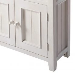 Maison Belfort Étagère Balignton I - Blanc / Pin -Meubles de salle à manger Soldes Magasin 1000123499 211116 124653000107 DETAILS P000000001000123499