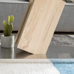 Fredriks Table basse Bleik - Verre de sécurité / Acier inoxydable - Imitation chêne / Argenté 15 Fredriks Table basse Bleik - Verre de sécurité / Acier inoxydable - Imitation chêne / Argenté -Meubles de salle à manger Soldes Magasin 1000123772 190226 06172700009 GALLERYIMAGES P000000001000123772