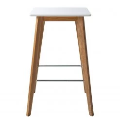 Mørteens Table haute Boddam II - Partiellement en frêne massif - Blanc / Frêne -Meubles de salle à manger Soldes Magasin 1000123805 201201 17354700002 MOOD DETAILS P000000001000123805 mood