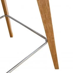 Mørteens Table haute Boddam II - Partiellement en frêne massif - Blanc / Frêne -Meubles de salle à manger Soldes Magasin 1000123805 210111 14250100005 DETAILS P000000001000123805