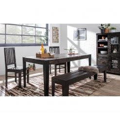 Ars manufacti Chaises Keyport (lot de 2) - Manguier massif 14 Ars manufacti Chaises Keyport (lot de 2) - Manguier massif -Meubles de salle à manger Soldes Magasin 1000125870 190628 09432500001 MOOD GALLERYIMAGES P000000001000125870 mood