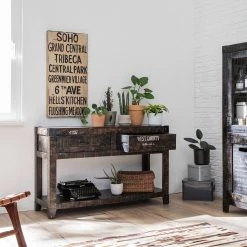 Ars manufacti Console Keyport - Manguier massif 16 Ars manufacti Console Keyport - Manguier massif -Meubles de salle à manger Soldes Magasin 1000125892 190523 11145700046 MOOD GALLERYIMAGES P000000001000125892 mood