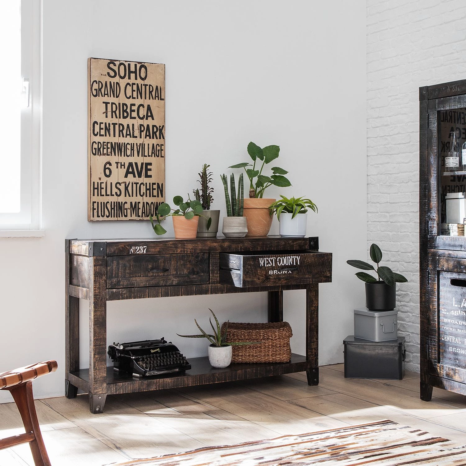 Ars manufacti Console Keyport - Manguier massif 3 Ars manufacti Console Keyport - Manguier massif – Image 3