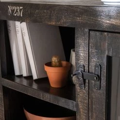 Ars manufacti Buffet haut Keyport I - Manguier massif -Meubles de salle à manger Soldes Magasin 1000125893 190523 11145800053 GALLERYIMAGES P000000001000125893