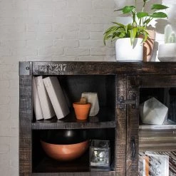 Ars manufacti Buffet haut Keyport I - Manguier massif -Meubles de salle à manger Soldes Magasin 1000125893 190523 11145800054 GALLERYIMAGES P000000001000125893