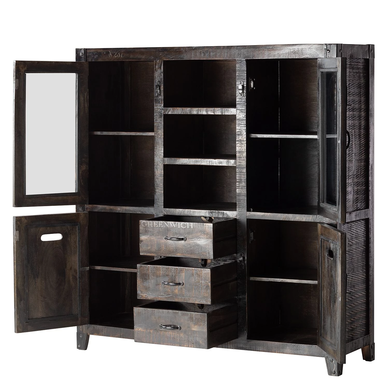 Ars manufacti Buffet haut Keyport II - Manguier massif 10 Ars manufacti Buffet haut Keyport II - Manguier massif – Image 10