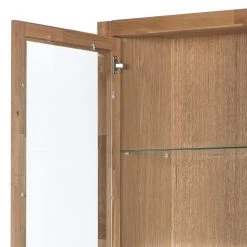 Ars Natura Partiellement en chêne massif - éclairage inclus - Chêne sauvage - Butoir à gauche -Meubles de salle à manger Soldes Magasin 1000127113 180725 09471642 GALLERYIMAGES P000000001000127113