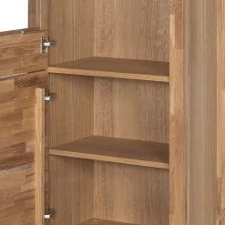 Ars Natura Partiellement en chêne massif - éclairage inclus - Chêne sauvage - Butoir à gauche -Meubles de salle à manger Soldes Magasin 1000127113 180725 09471643 GALLERYIMAGES P000000001000127113