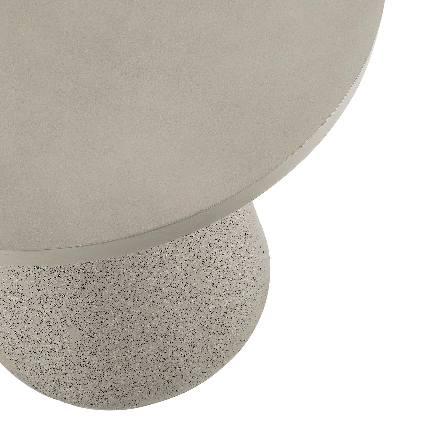 Red Living Table Sari - Ciment - Gris 2 Red Living Table Sari - Ciment - Gris – Image 2