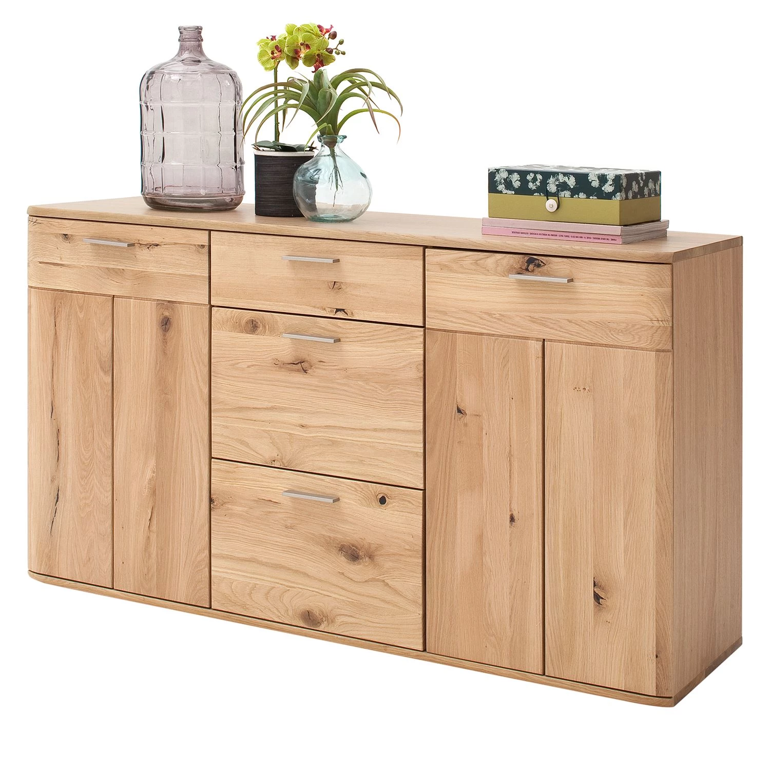 Naturoo Kommode Kvilla III - Partiellement en planches de chêne Bianco massif / Chêne Bianco 7 Naturoo Kommode Kvilla III - Partiellement en planches de chêne Bianco massif / Chêne Bianco – Image 7