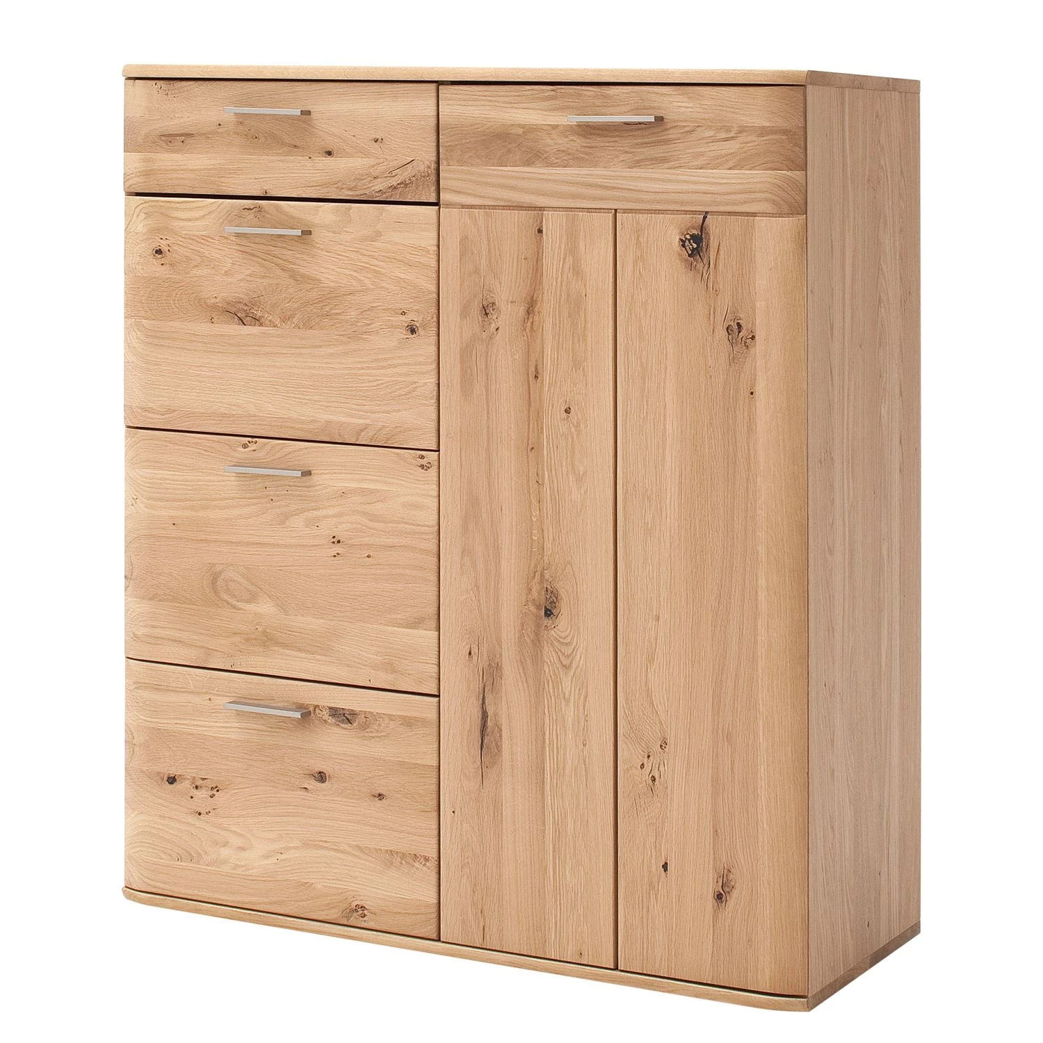 Naturoo Commode Kvilla V - Partiellement en planches de chêne Bianco massif / Chêne Bianco 1 Naturoo Commode Kvilla V - Partiellement en planches de chêne Bianco massif / Chêne Bianco