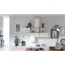 Now! by hülsta Rangement mural hülsta now to go II - Blanc pur laqué / Blanc neige - 39 x 38 cm -Meubles de salle à manger Soldes Magasin 1000127817 180924 10035861 MOOD GALLERYIMAGES P000000001000127817 mood