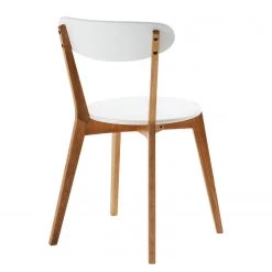 Norrwood Chaises Areia (lot de 2) - Partiellement en chêne massif - Blanc / Chêne 8 Norrwood Chaises Areia (lot de 2) - Partiellement en chêne massif - Blanc / Chêne -Meubles de salle à manger Soldes Magasin 1000128743 180821 08503869 GALLERYIMAGES P000000001000128743