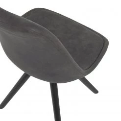 Norrwood Chaises capitonnées Ralf ll (lot de 4) - Graphite 14 Norrwood Chaises capitonnées Ralf ll (lot de 4) - Graphite -Meubles de salle à manger Soldes Magasin 1000128749 220211 050 DETAILS P000000001000128749
