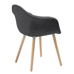Norrwood Chaises à accoudoirs Kevya l (lot de 2) - Gris foncé 7 Norrwood Chaises à accoudoirs Kevya l (lot de 2) - Gris foncé -Meubles de salle à manger Soldes Magasin 1000128754 180821 085042124 GALLERYIMAGES P000000001000128754