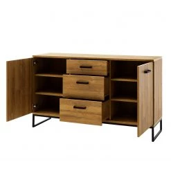 Red Living Commode Krokby II - Imitation chêne Grandson / Noir 8 Red Living Commode Krokby II - Imitation chêne Grandson / Noir -Meubles de salle à manger Soldes Magasin 1000129146 200811 14093701408 DETAILS P000000001000129146